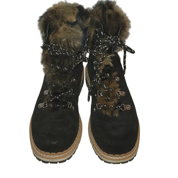 Sam Edelman Bronte Faux Shearling Suede Hiking Boots, 7 - Picture 2 of 9